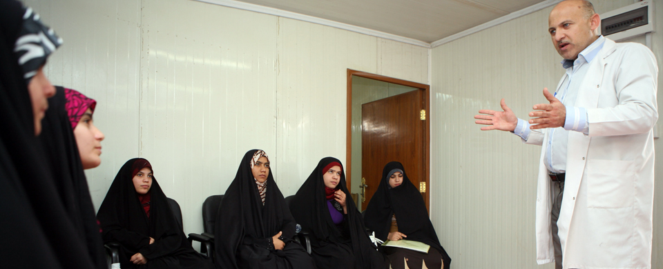 Rural clinic in in Karmat Ali, Basra